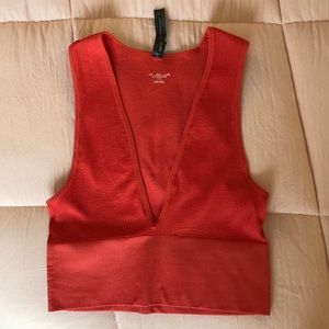 Urban outfitters hailey seamless plunging bra top